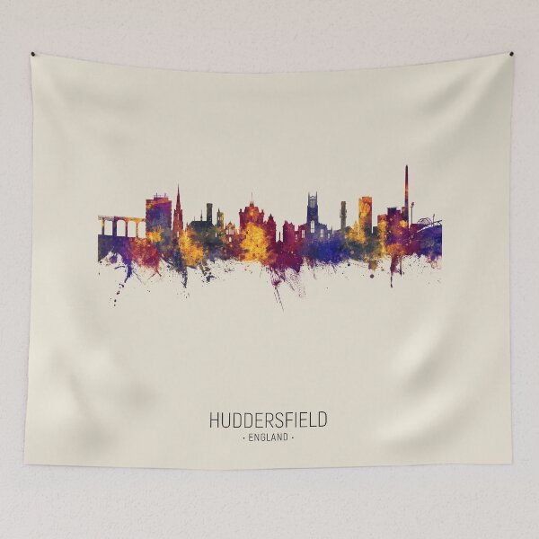 Item preview, Huddersfield England Skyline designed and sold by ArtPrints.