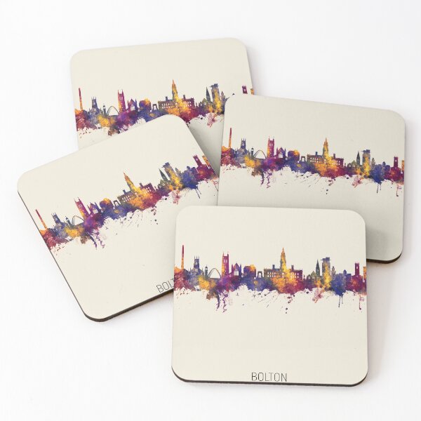 Item preview, Bolton England Skyline designed and sold by ArtPrints.