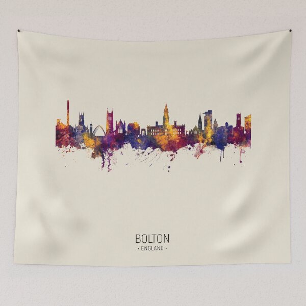 Item preview, Bolton England Skyline designed and sold by ArtPrints.