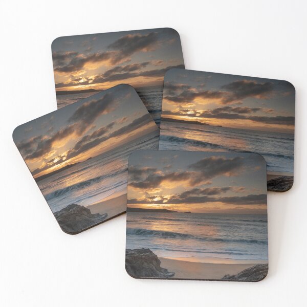 Item preview, Cornwall sunset from Little fistral beach Newquay  designed and sold by eddiej.