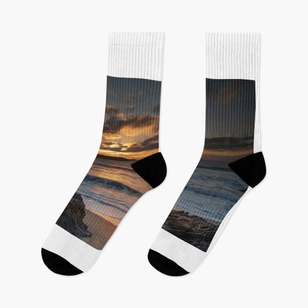 Item preview, Cornwall sunset from Little fistral beach Newquay  designed and sold by eddiej.