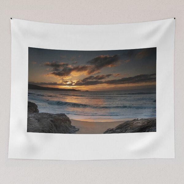 Item preview, Cornwall sunset from Little fistral beach Newquay  designed and sold by eddiej.