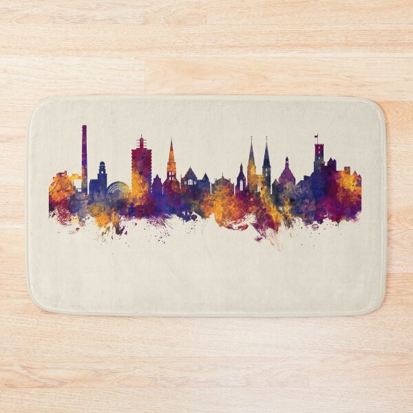 Item preview, Bielefeld Germany Skyline designed and sold by ArtPrints.