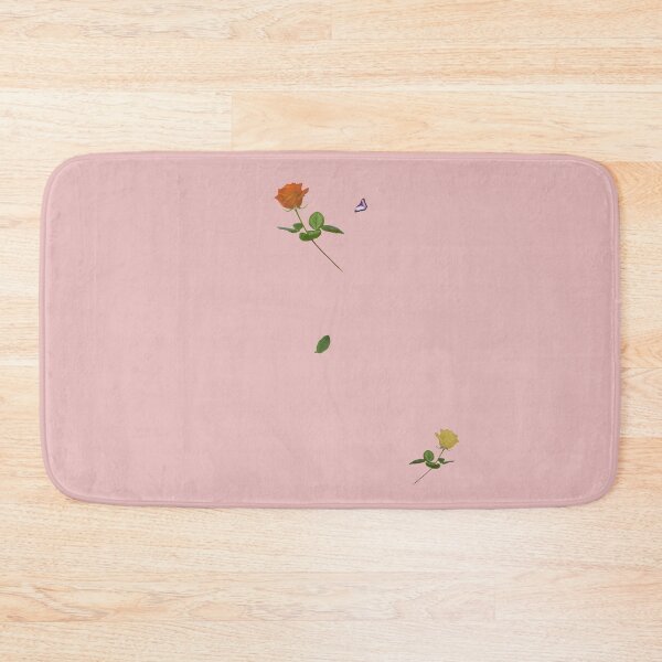 Item preview, Two Roses and a Butterfly. Pink background designed and sold by MindTravel.
