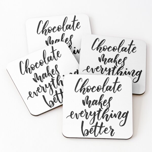 Item preview, Chocolate make everything better designed and sold by constancelim.