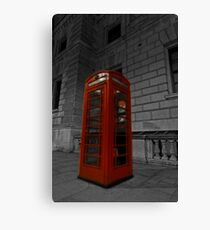 a british icon 1 Canvas Print