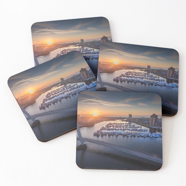 Item preview, Sunrise at Swansea Marina designed and sold by Leighton Collins.