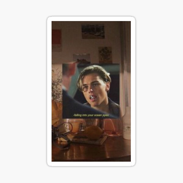 &ldquo;leonardo dicaprio wallpaper&rdquo; Sticker for Sale by idkbrb | Redbubble