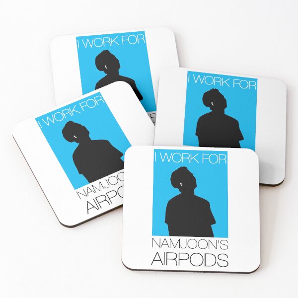 Item preview, I work for Namjoon's airpods designed and sold by Kochu.