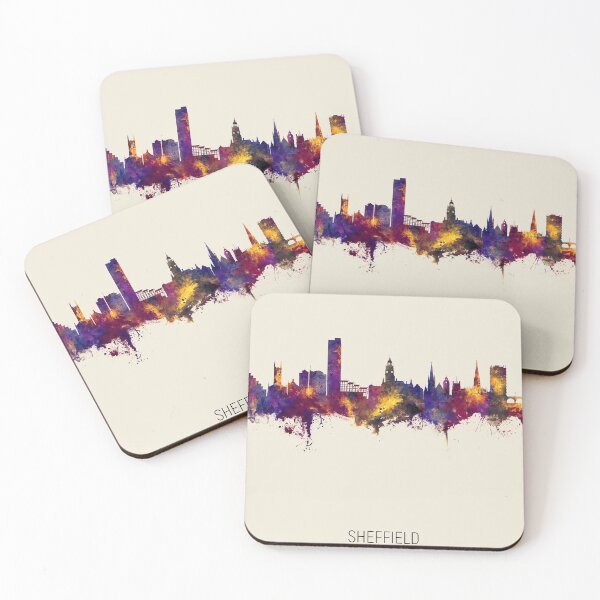 Item preview, Sheffield England Skyline designed and sold by ArtPrints.