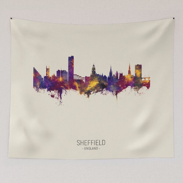 Item preview, Sheffield England Skyline designed and sold by ArtPrints.