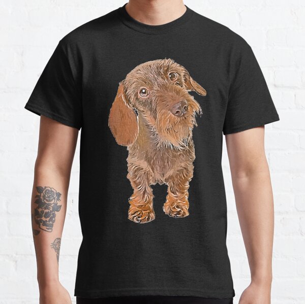 long haired dachshund t shirts