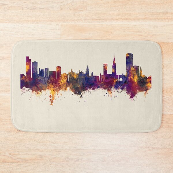 Item preview, Leicester England Skyline designed and sold by ArtPrints.