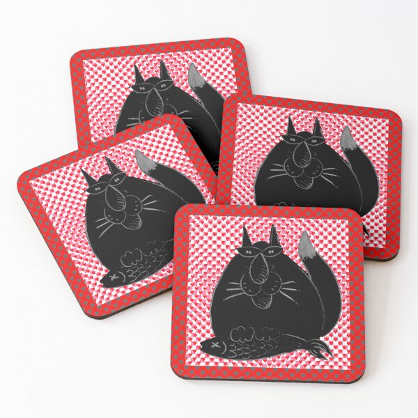 Item preview, Black cat(ch) designed and sold by cuprum.