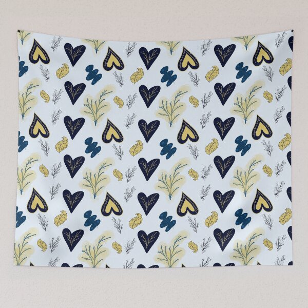 Item preview, Hearts and plants designed and sold by BePositivity.