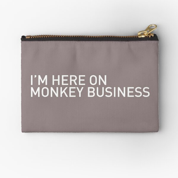 Monkey Business - Pet Shop Boys Zipper Pouch