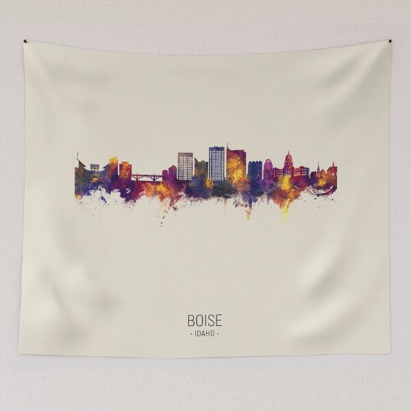 Item preview, Boise Idaho Skyline designed and sold by ArtPrints.