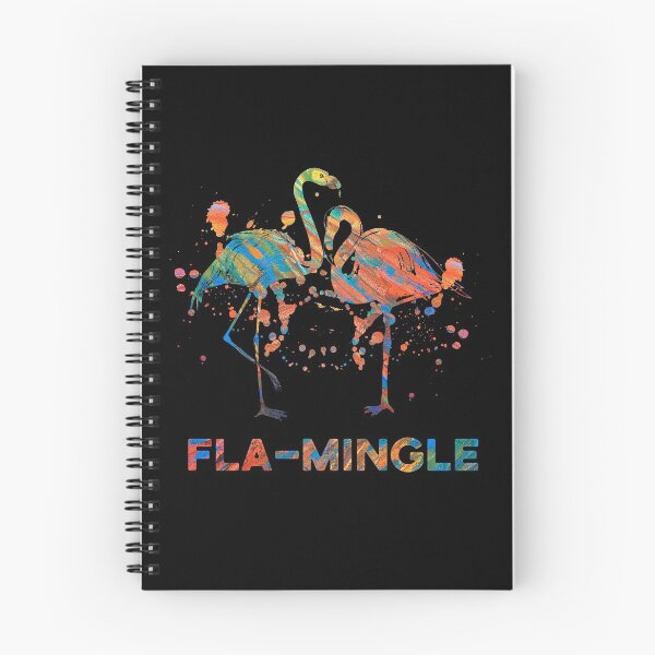 Item preview, Flamingo - Fla-Mingle designed and sold by the-animal-dude.