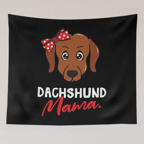 Aperçu de l'œuvre Dachshund Mama Dog Lover créée et vendue par rafaeltto.