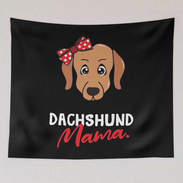 Aperçu de l'œuvre Dachshund Mama Dog Lover créée et vendue par rafaeltto.