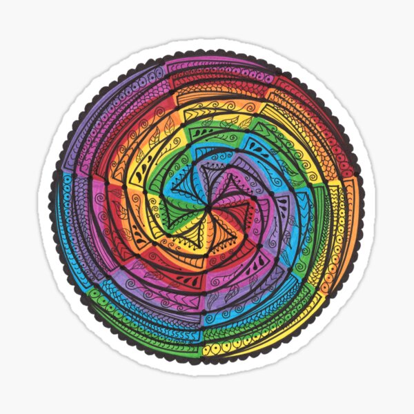 Chakra Mandala Sticker