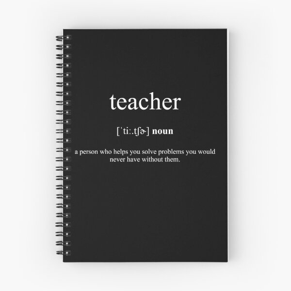 Item preview, Teacher Definition Dictionary Black Edition designed and sold by Designschmiede.
