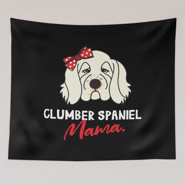 Item preview, Clumber Spaniel Mama Dog Lover designed and sold by rafaeltto.