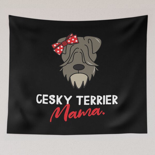 Item preview, Cesky Terrier Mama Dog Lover designed and sold by rafaeltto.