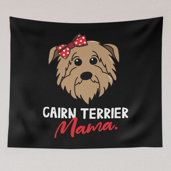 Artikelvorschau, Cairn Terrier Mama Dog Lover entworfen und verkauft von rafaeltto.