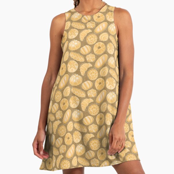Vintage jute " A-Line Dress for Sale by CreaKat | Redbubble