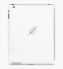 leaf rubber stamping iPad Case/Skin