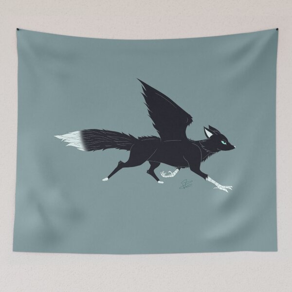 Item preview, Raven Fox designed and sold by TenebrisArt.