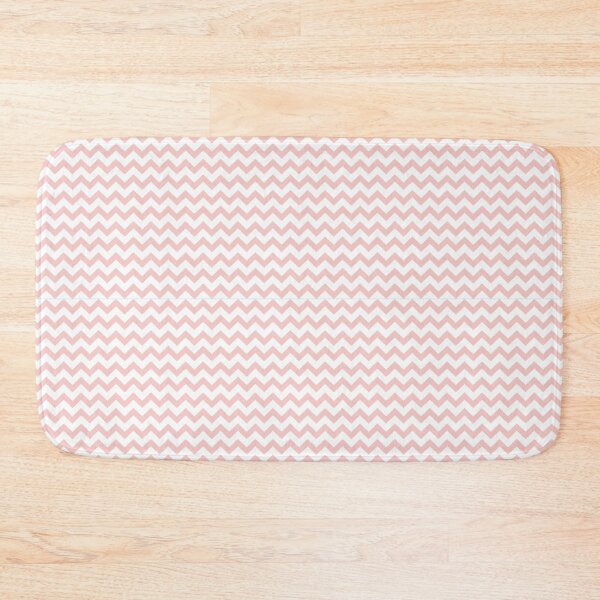 Item preview, Rose Quartz Chevron Pattern designed and sold by HomeLivingCo.