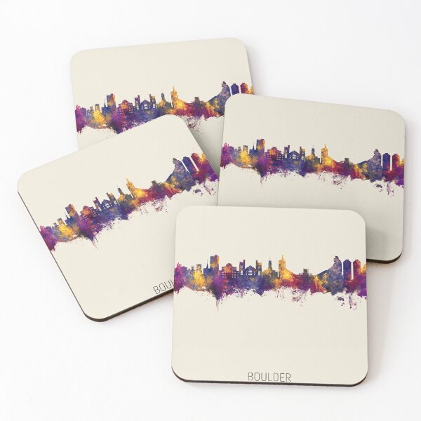 Item preview, Boulder Colorado Skyline designed and sold by ArtPrints.