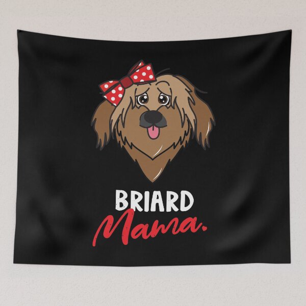 Item preview, Briard Mama Dog Lover designed and sold by rafaeltto.