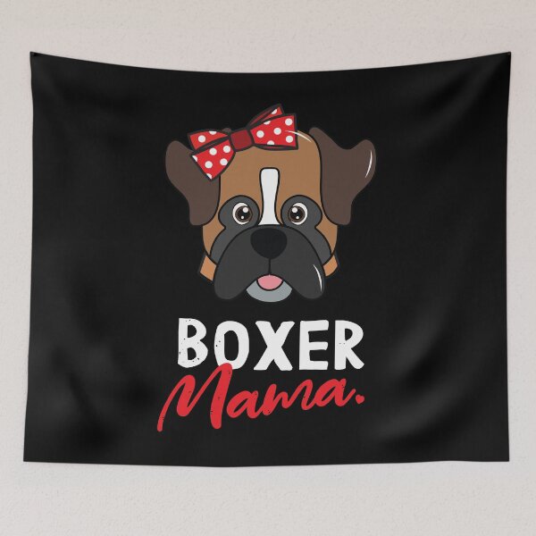 Artikelvorschau, Boxer Mama Dog Lover entworfen und verkauft von rafaeltto.