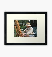 Portrait Of An Artist Framed Print