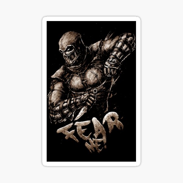 Noob Saibot Stickers | Redbubble