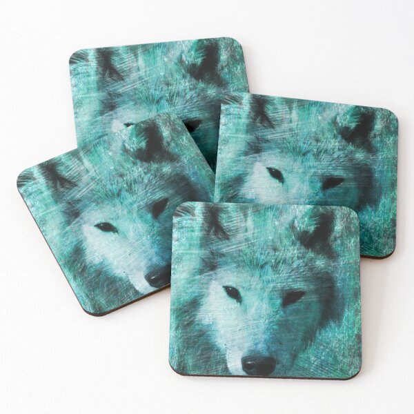 Item preview, canis latrans lupine brush wolf designed and sold by mikoala50.