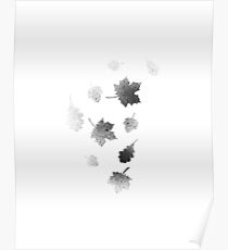 leaf lithograph Poster