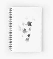 leaf lithograph Spiral Notebook