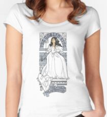 Theatre de la Labyrinth shirt v2 Women's Fitted Scoop T-Shirt