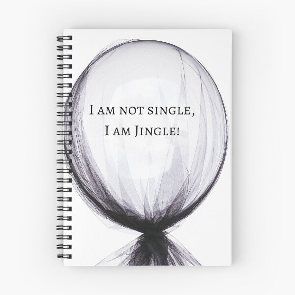 Item preview, I am not Single I am Jingle Funny Valentines day Gift for yourself designed and sold by conceptDVS.