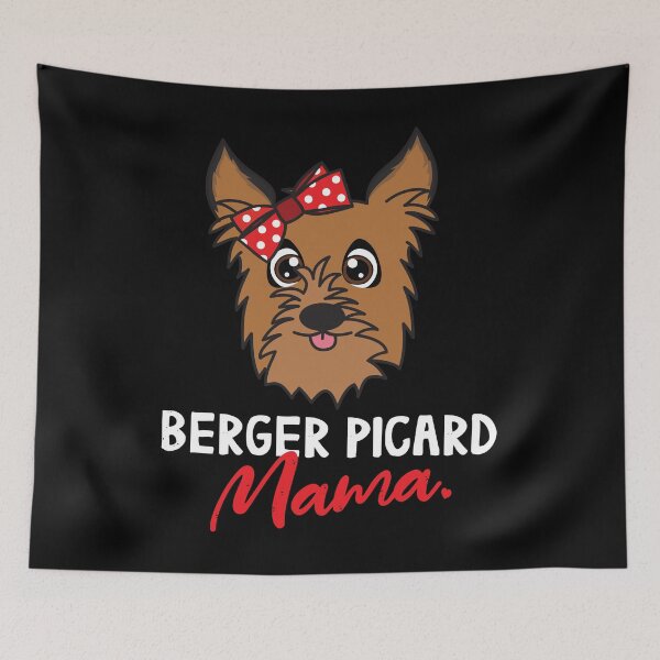 Item preview, Berger Picard Mama Dog Lover designed and sold by rafaeltto.
