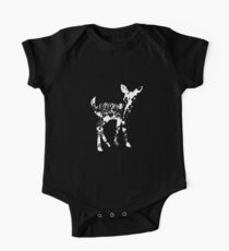 ZOOlogy - White BaMBI Baby Body Kurzarm