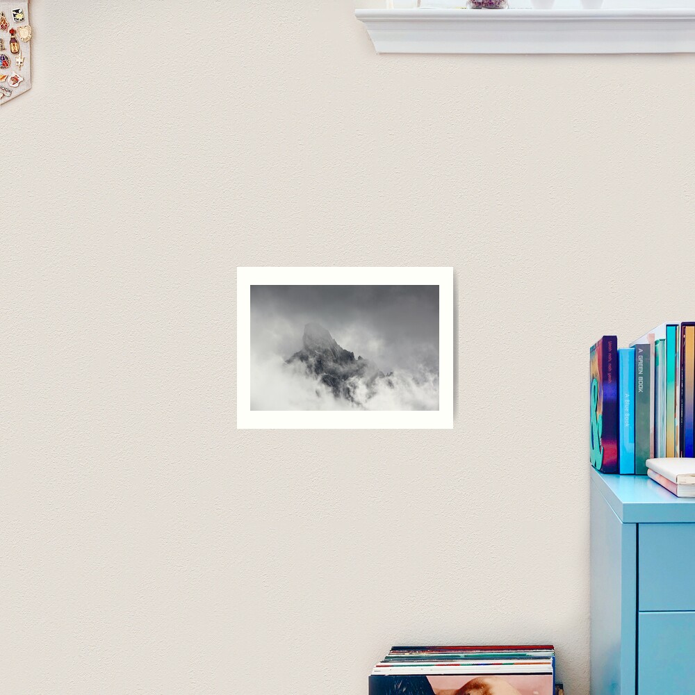 Mountain peak Art Print