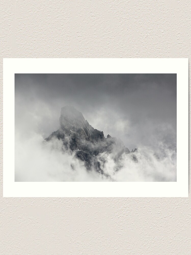 Alternate view of Mountain peak Art Print