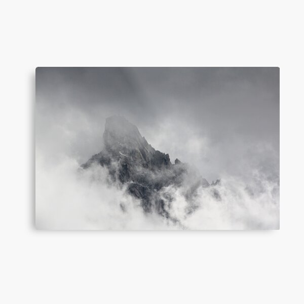 Mountain peak Metal Print