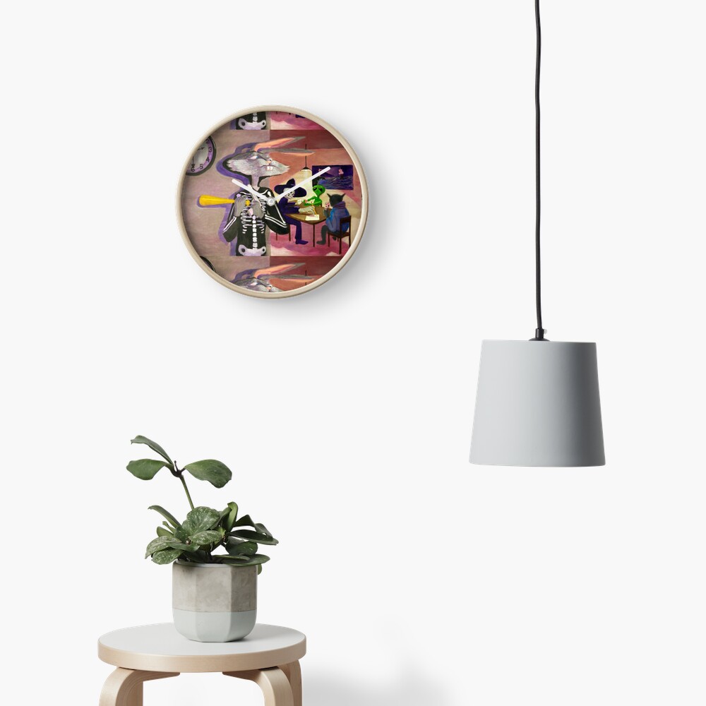 Item preview, Clock designed and sold by RetinalKandy.
