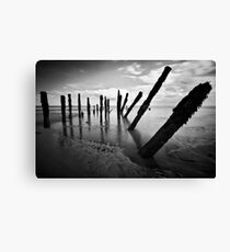 Groynes Canvas Print